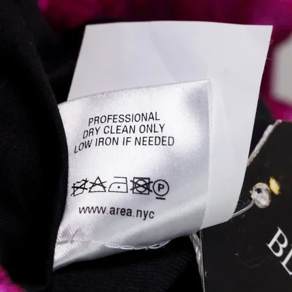 Area Fuchsia Ruched Mini Dress - Picture 11 of 11